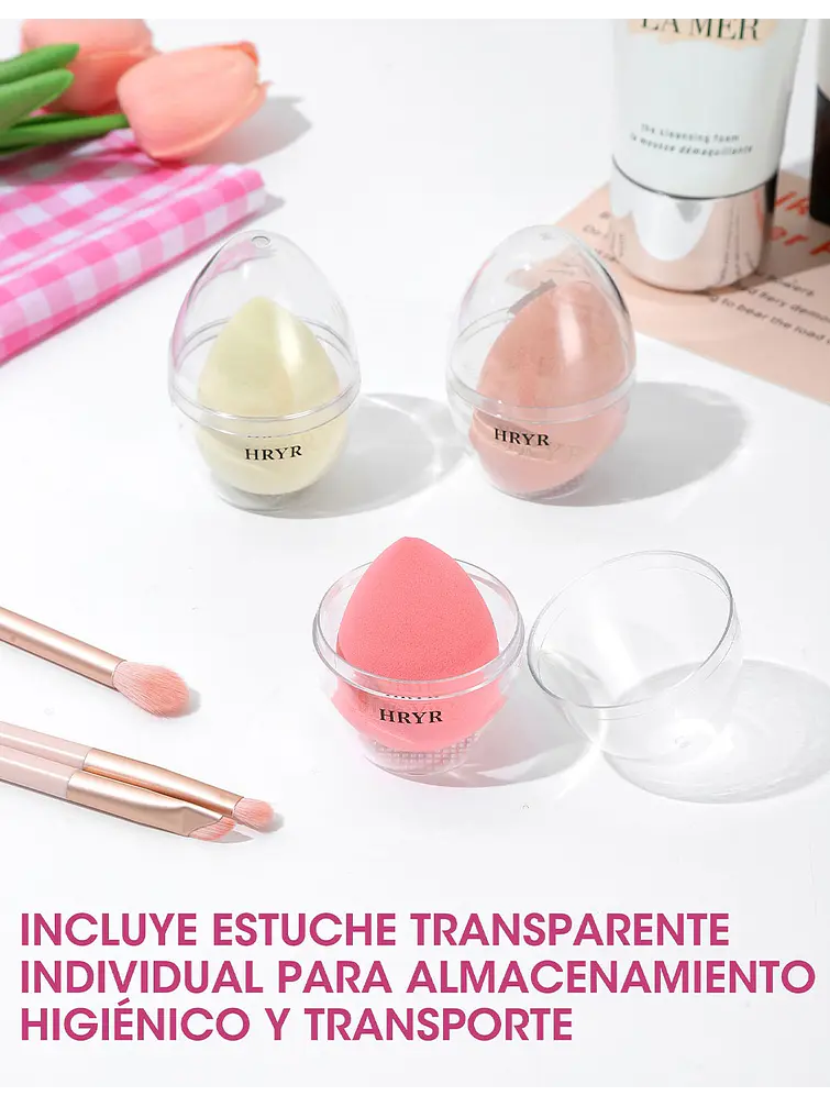 ESPONJA DE MAQUILLAJE C/U 9