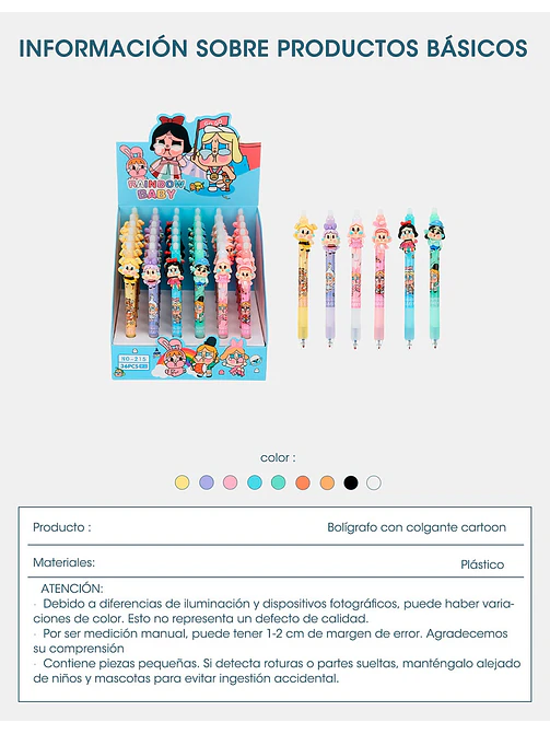 BOLIGRAFO C/U 8