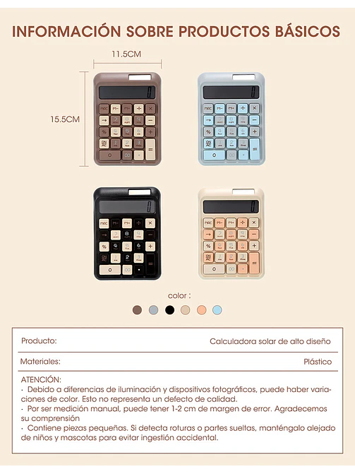 CALCULADORA C/U 13