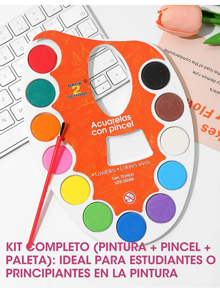 SET DE PINTURA C/U 4