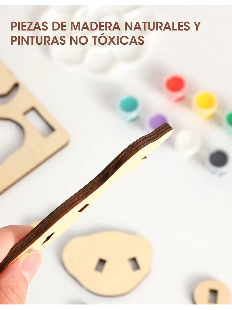 ROMPECABEZA + PINTURAS C/U 5