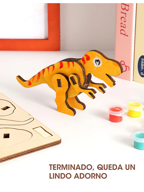 ROMPECABEZA + PINTURAS C/U 6