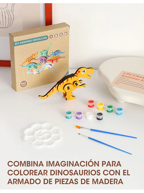 ROMPECABEZA + PINTURAS C/U 7