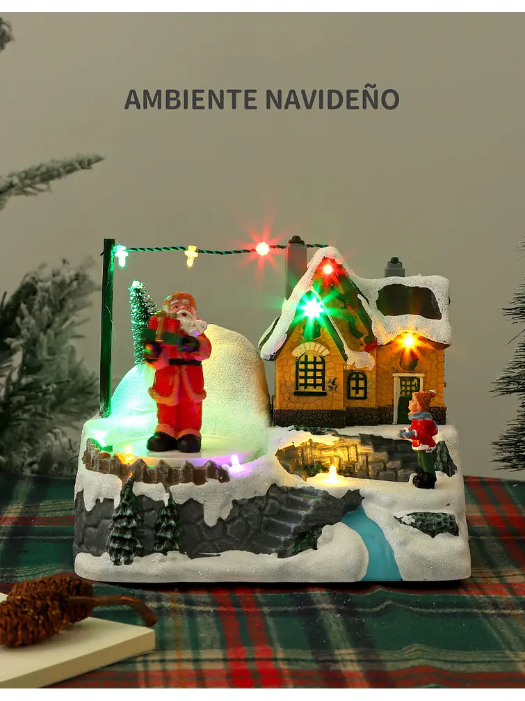 ADORNO DE NAVIDAD C/U 8