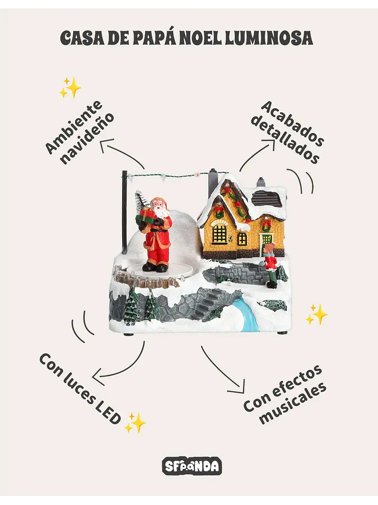 ADORNO DE NAVIDAD C/U 9