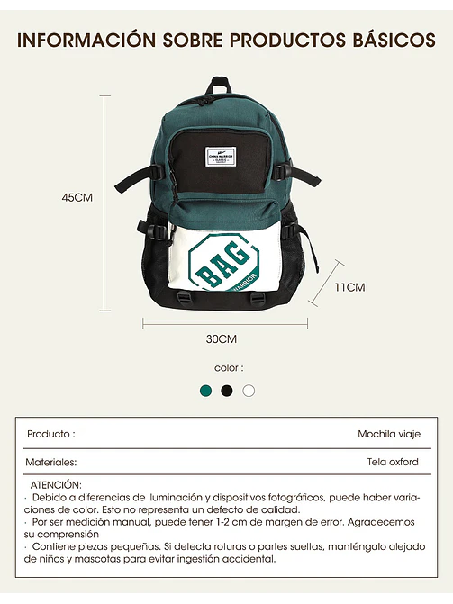 MOCHILA C/U 9