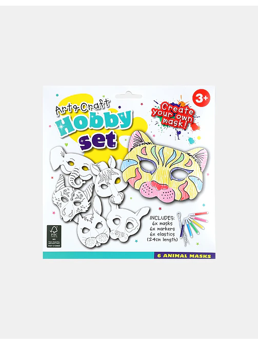 MASCARAS DE PAPEL PCS*6 1