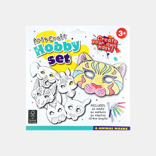 MASCARAS DE PAPEL PCS*6