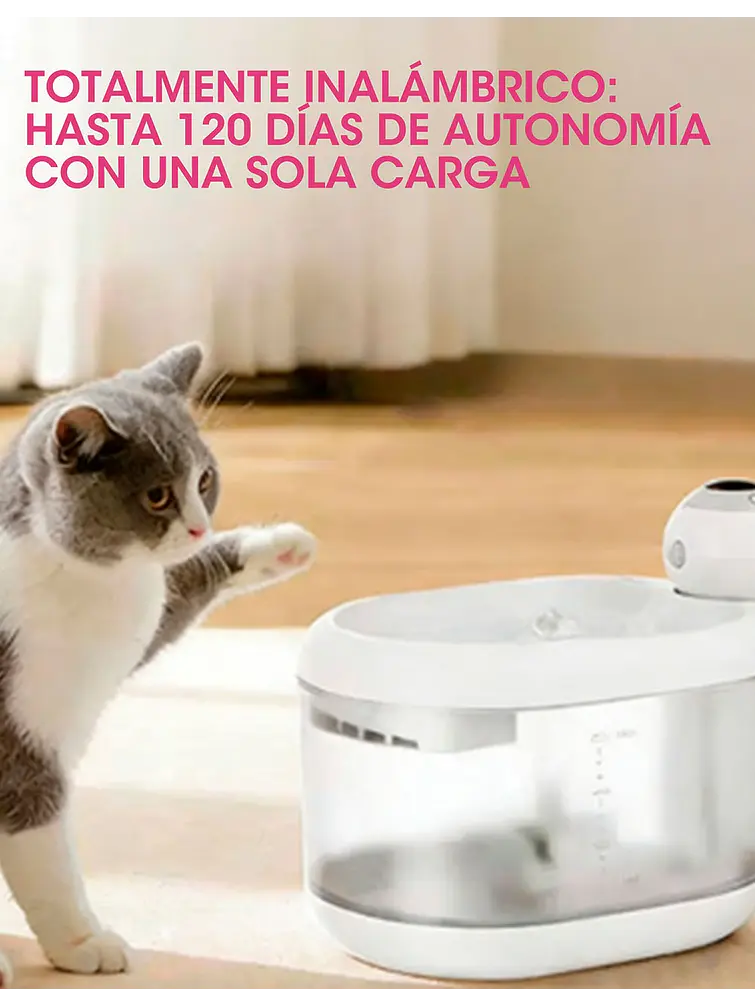 FUENTE DE AGUA PARA MASCOTAS C/U 7