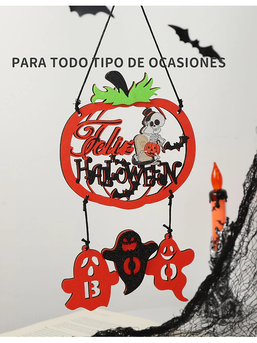 ADORNO DE HALLOWEEN C/U 2