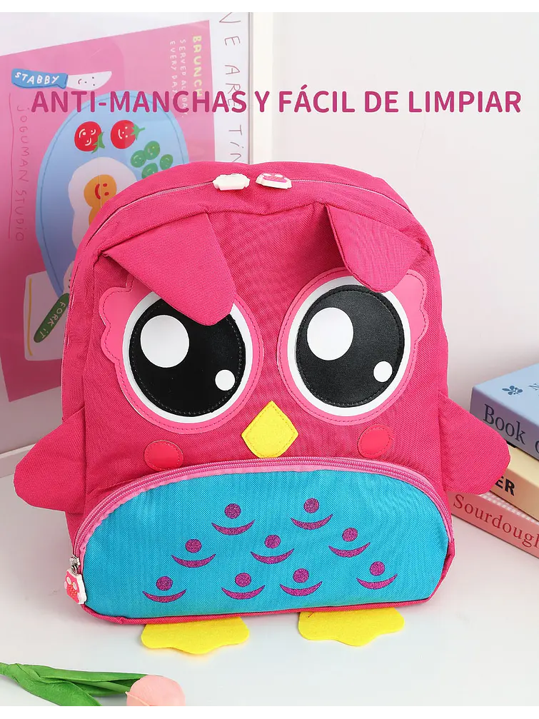 MOCHILA DE BUHO C/U 8