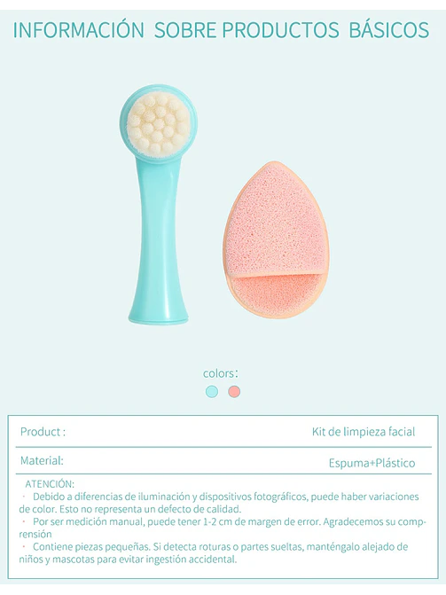 CEPILLO FACIAL C/U 12