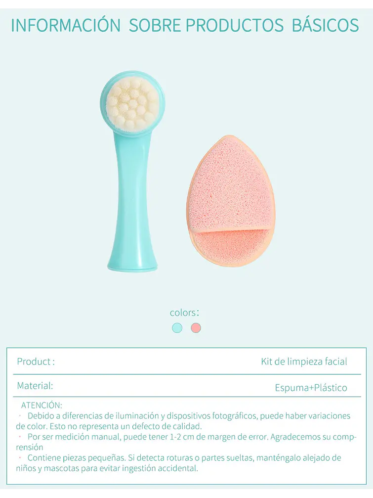 CEPILLO FACIAL C/U 12