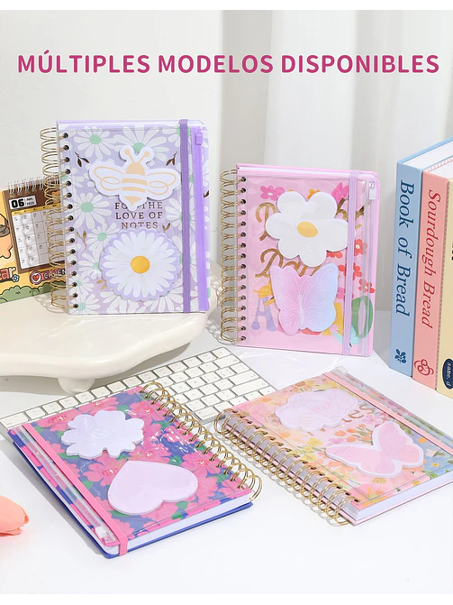 SET DE CUADERNO + NOTAS ADHESIVAS C/U 8