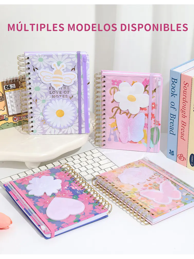SET DE CUADERNO + NOTAS ADHESIVAS C/U 8