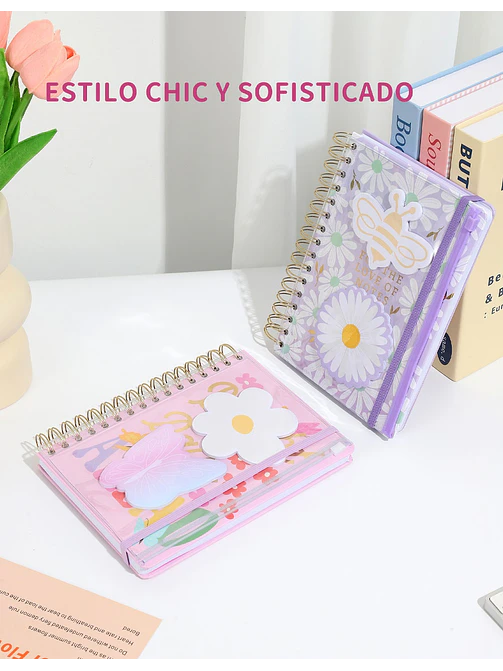 SET DE CUADERNO + NOTAS ADHESIVAS C/U 9