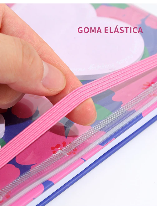 SET DE CUADERNO + NOTAS ADHESIVAS C/U 11