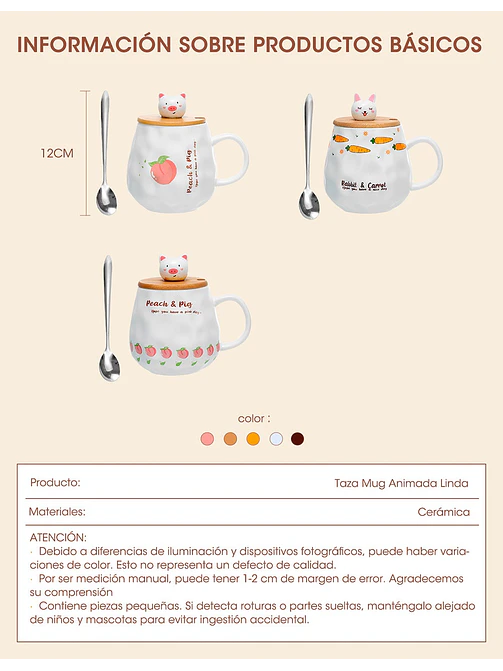 SET DE TAZA C/U 10