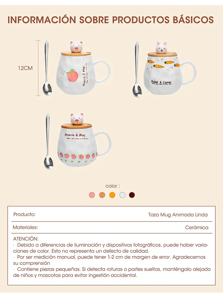 SET DE TAZA C/U 10