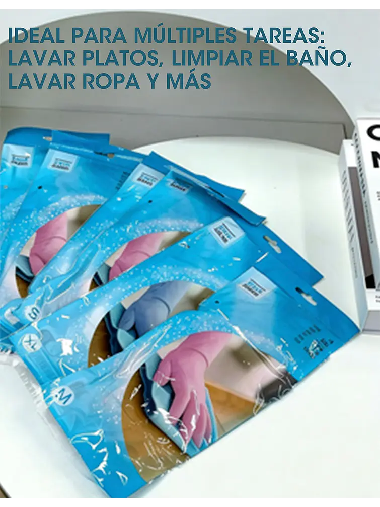 GUANTES DE LIMPIEZA C/U 4