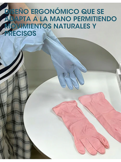 GUANTES DE LIMPIEZA C/U 6