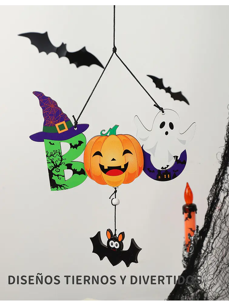 ADORNO DE HALLOWEEN C/U 2