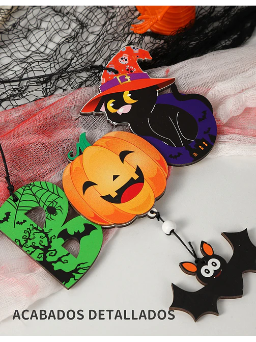 ADORNO DE HALLOWEEN C/U 5