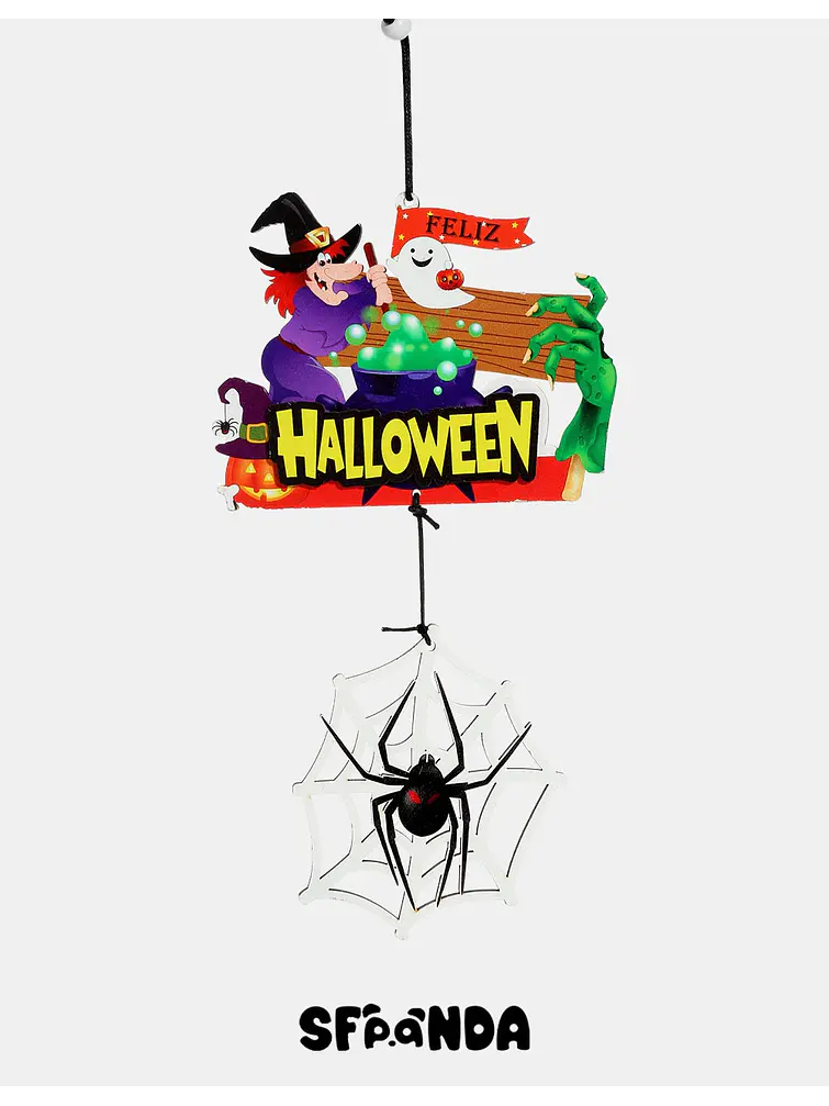 ADORNO DE HALLOWEEN C/U 3