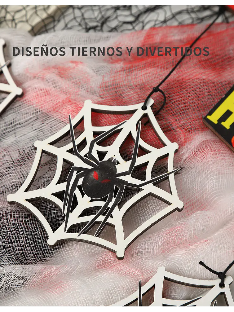 ADORNO DE HALLOWEEN C/U 7