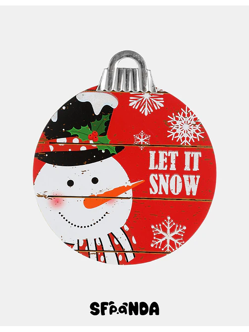 ADORNO NAVIDEÑO C/U 3