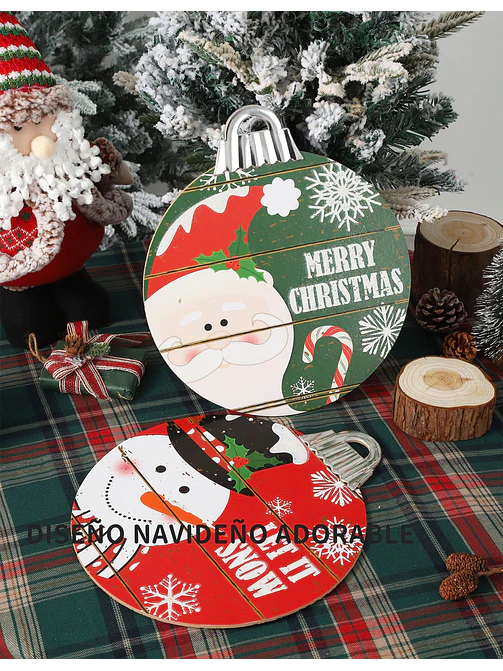 ADORNO NAVIDEÑO C/U 5