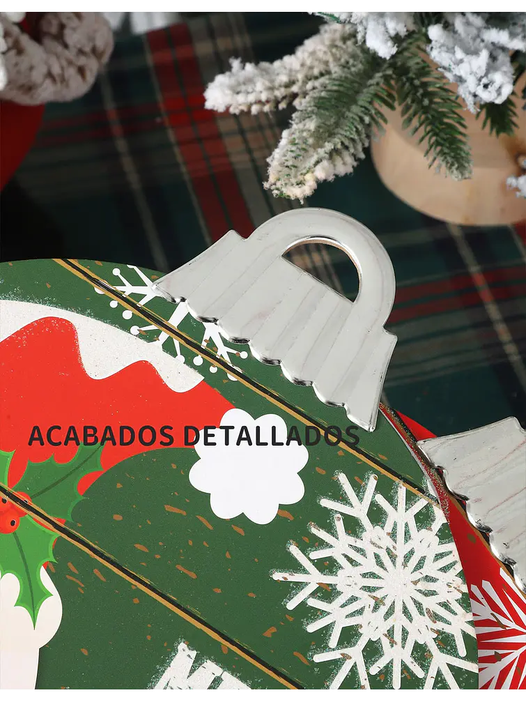 ADORNO NAVIDEÑO C/U 6