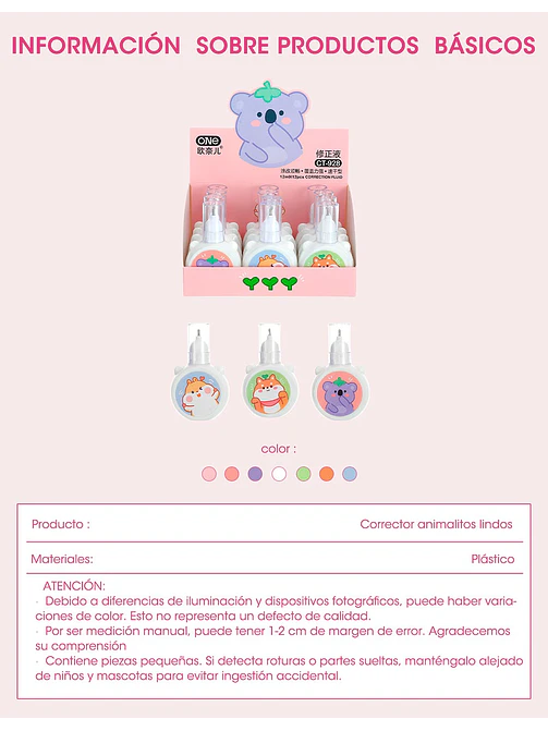 CORRECTOR LIQUIDO C/U 9
