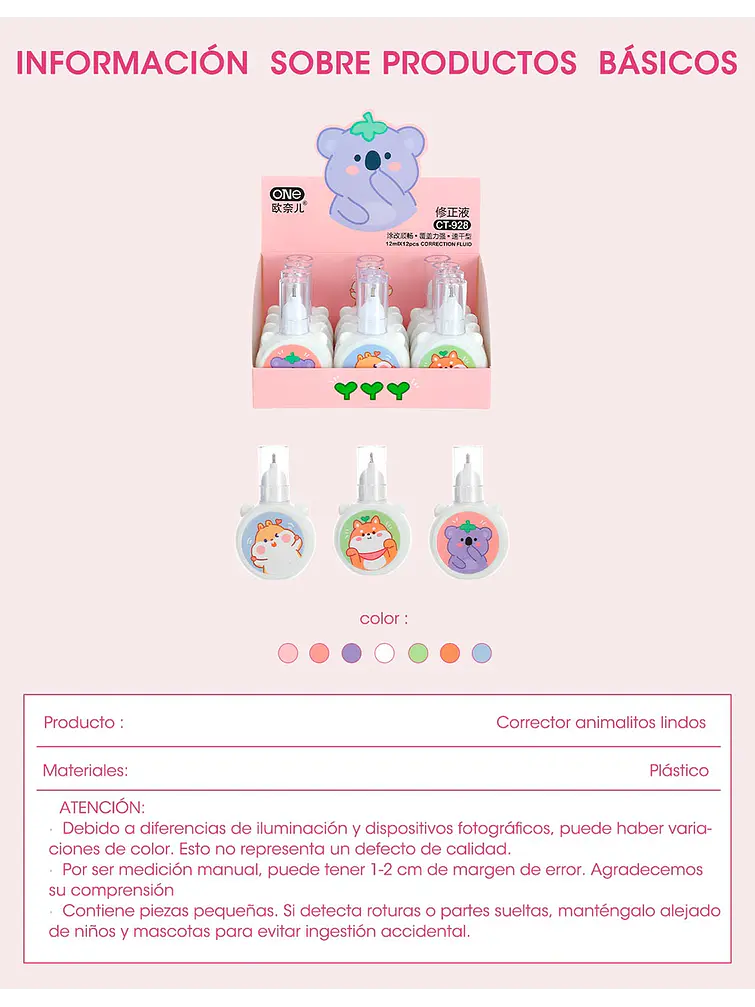 CORRECTOR LIQUIDO C/U 9