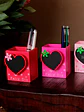 PORTALAPICES CORAZON 8.5*7*5.5CM C/U - Miniatura 3