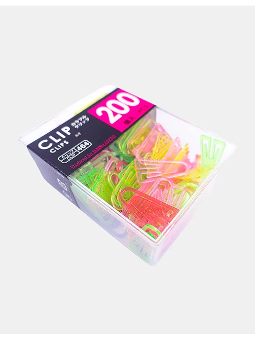CLIPS PLASTICOS PCS*200 1