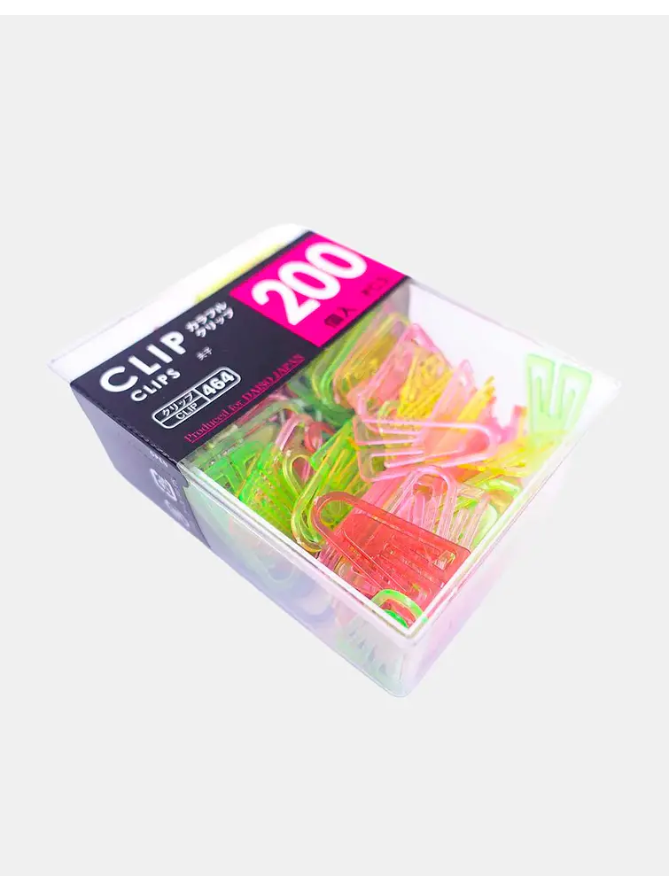 CLIPS PLASTICOS PCS*200 1