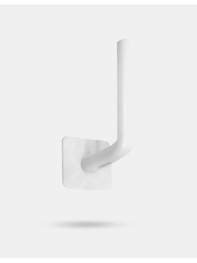 GANCHO CON ADHESIVO PLASTICO C/U 1
