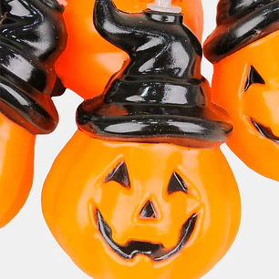 GUIRNALDA LED CALABAZAS HALLOWEEN C/U