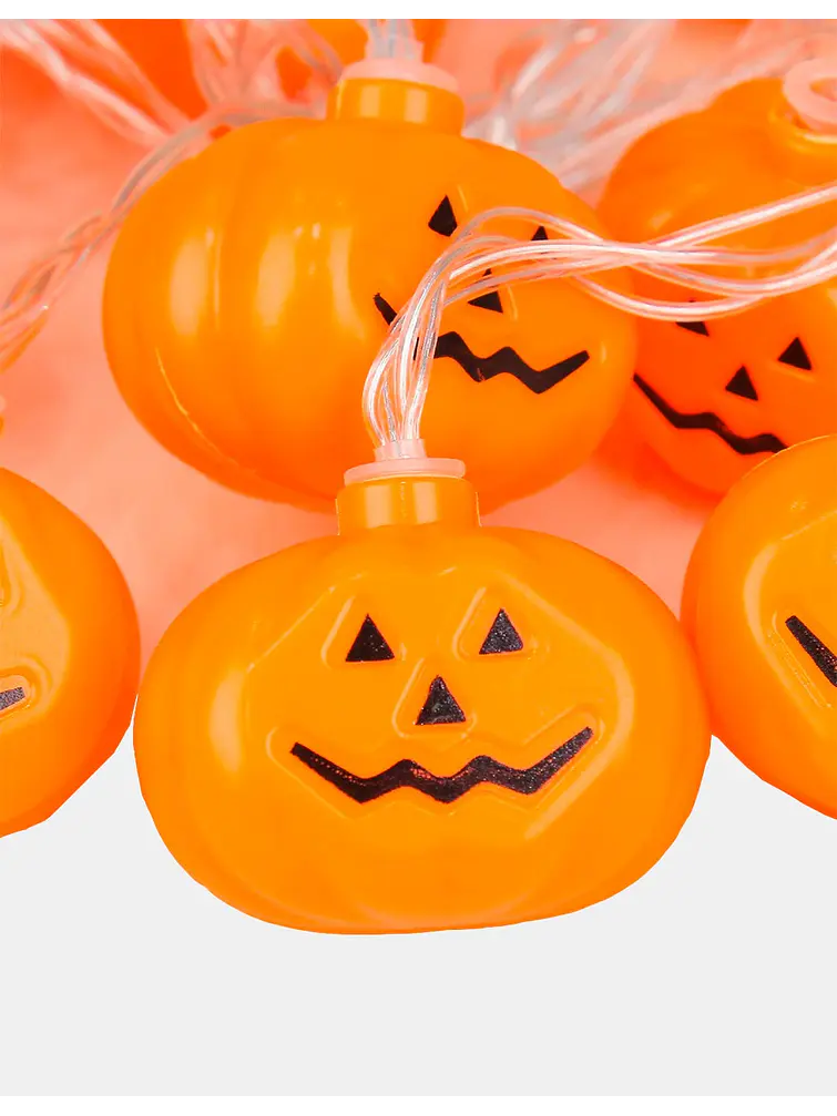GUIRNALDA LED CALABAZAS HALLOWEEN C/U              1