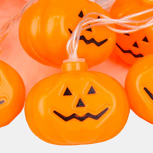 GUIRNALDA LED CALABAZAS HALLOWEEN C/U             