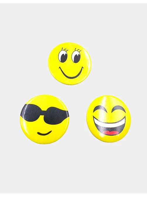 PIN DE EMOJI 4.5CM C/U 2