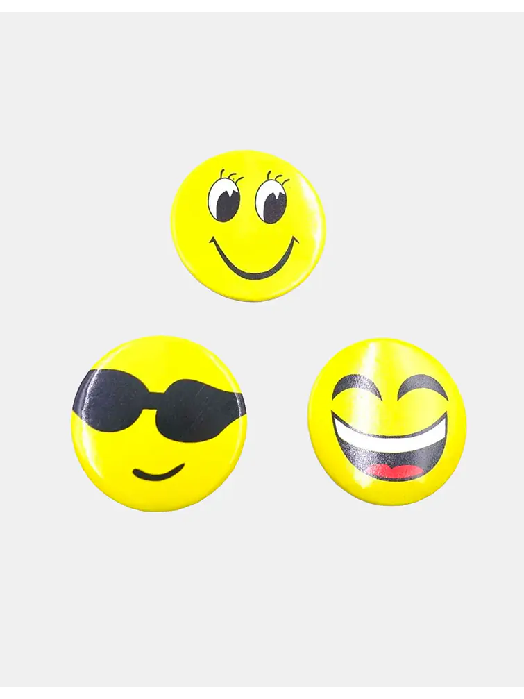 PIN DE EMOJI 4.5CM C/U 2