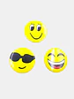 PIN DE EMOJI 4.5CM C/U - Miniatura 2