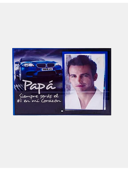 PORTARETRATO DE VIDRIO 4*6CM C/U 1