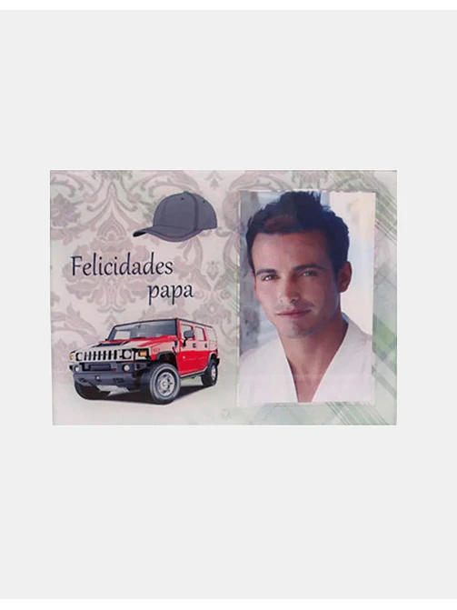 PORTARETRATO DE VIDRIO 4*6CM C/U 1