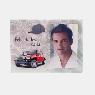 PORTARETRATO DE VIDRIO 4*6CM C/U
