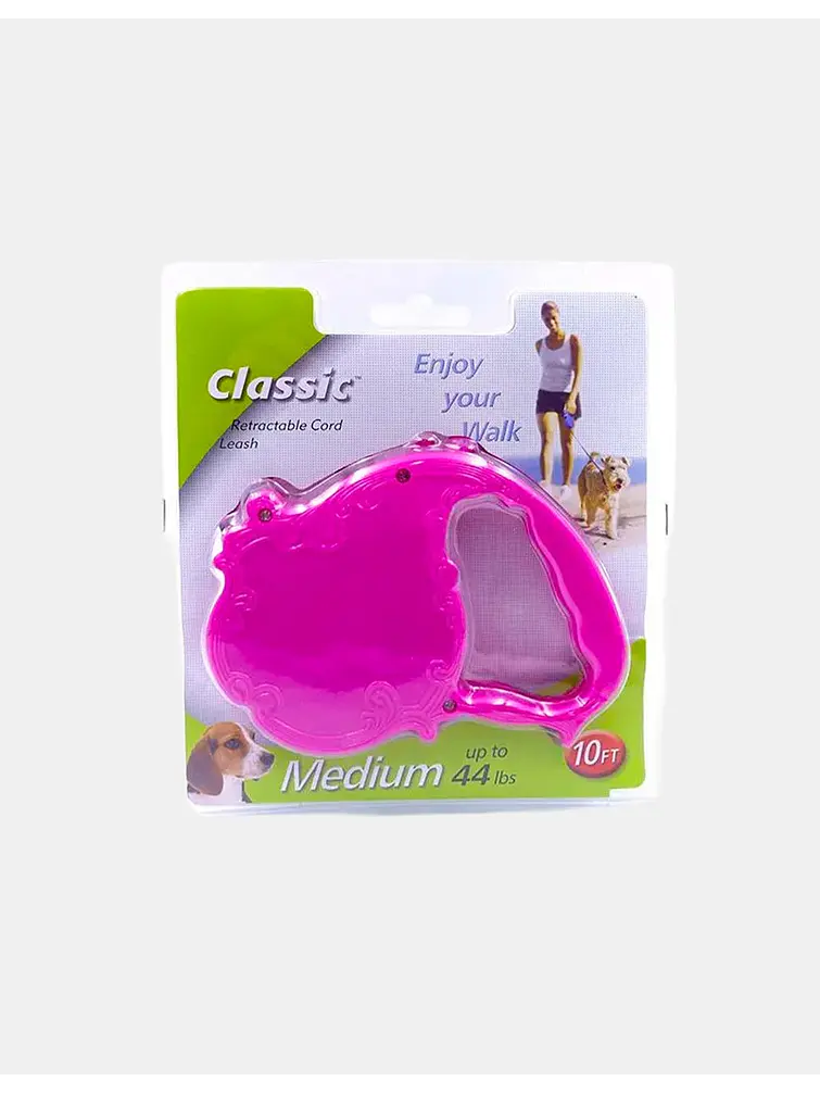 CORREA PARA MASCOTA RETRACTIL C/U 3