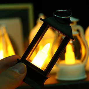 VELA LED CON CANDELABRO 4*9 PCS*24                