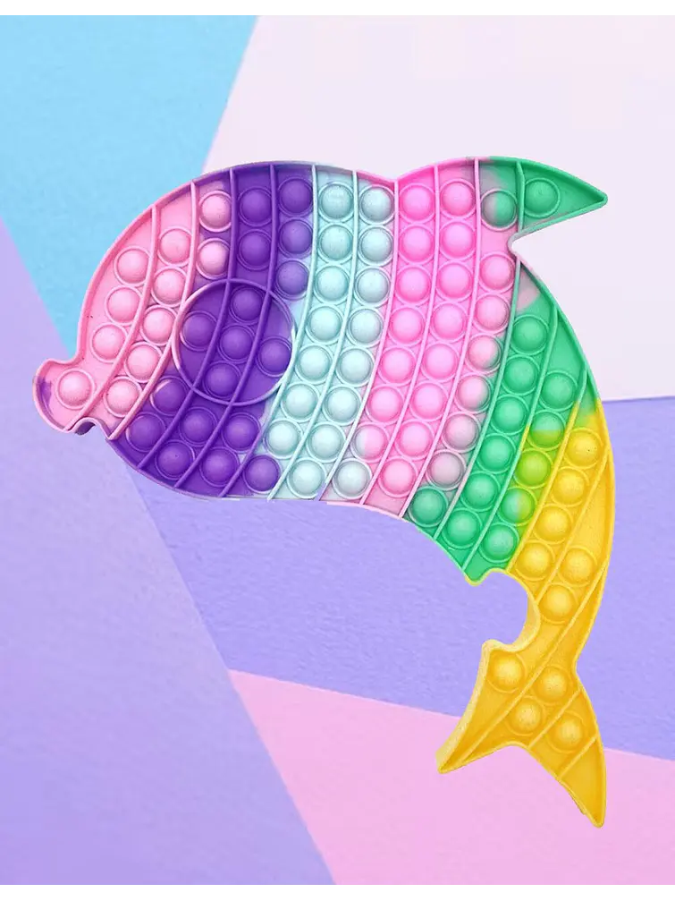 POP-IT MULTICOLOR DELFIN 24*24 C/U                 3